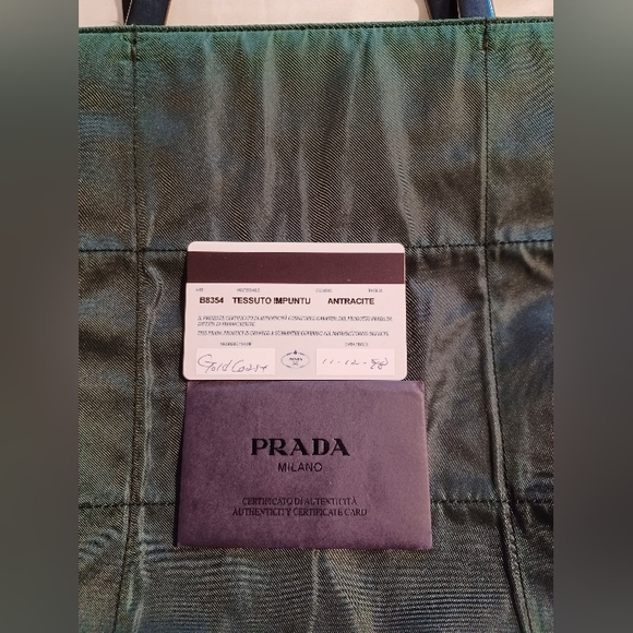 Prada nylon tote shoulder bag FINAL $ FIRM - Picture 12 of 12